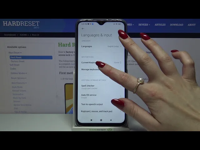 Video thumbnail for How to Use Auto Correction on POCO C3 – Activate Text Correction