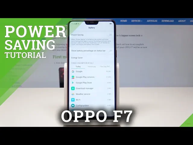 Video thumbnail for Power Saving Mode in OPPO F7 - Battery Saver / Extend Battery Life