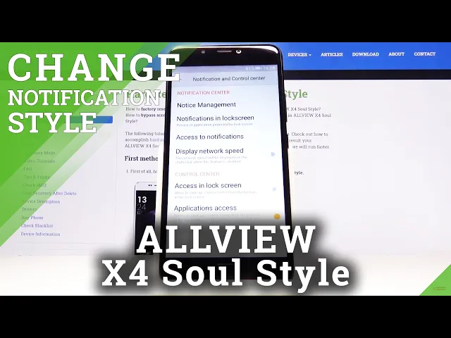 Video thumbnail for How to Find Notification Settings in ALLVIEW X4 Soul Style – Notification Options