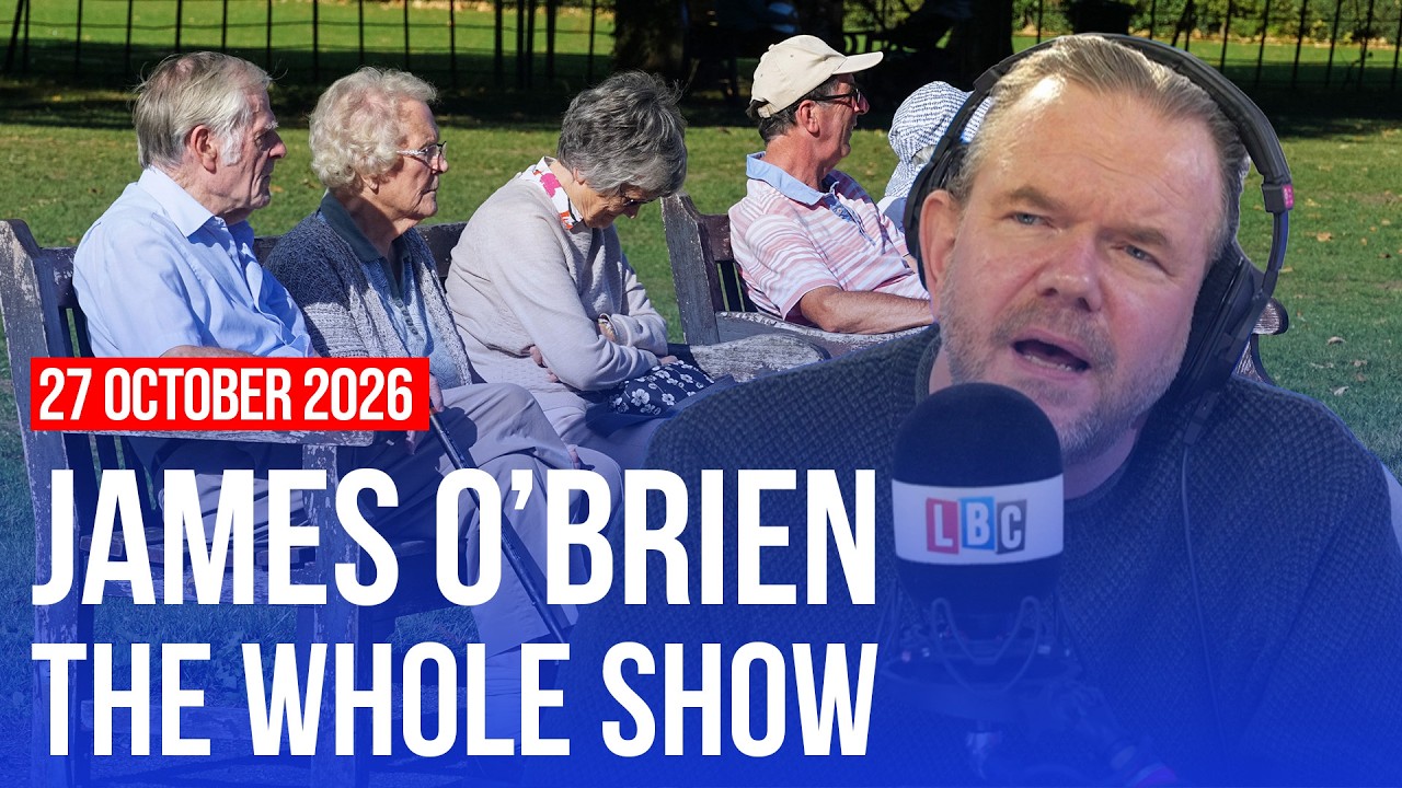 Video thumbnail for Everybody thinks pensioners have it too easy | James O'Brien - The Whole Show