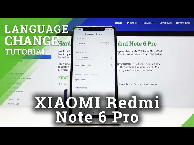 Video thumbnail for XIAOMI Redmi Note 6 Pro CHANGE LANGUAGE
