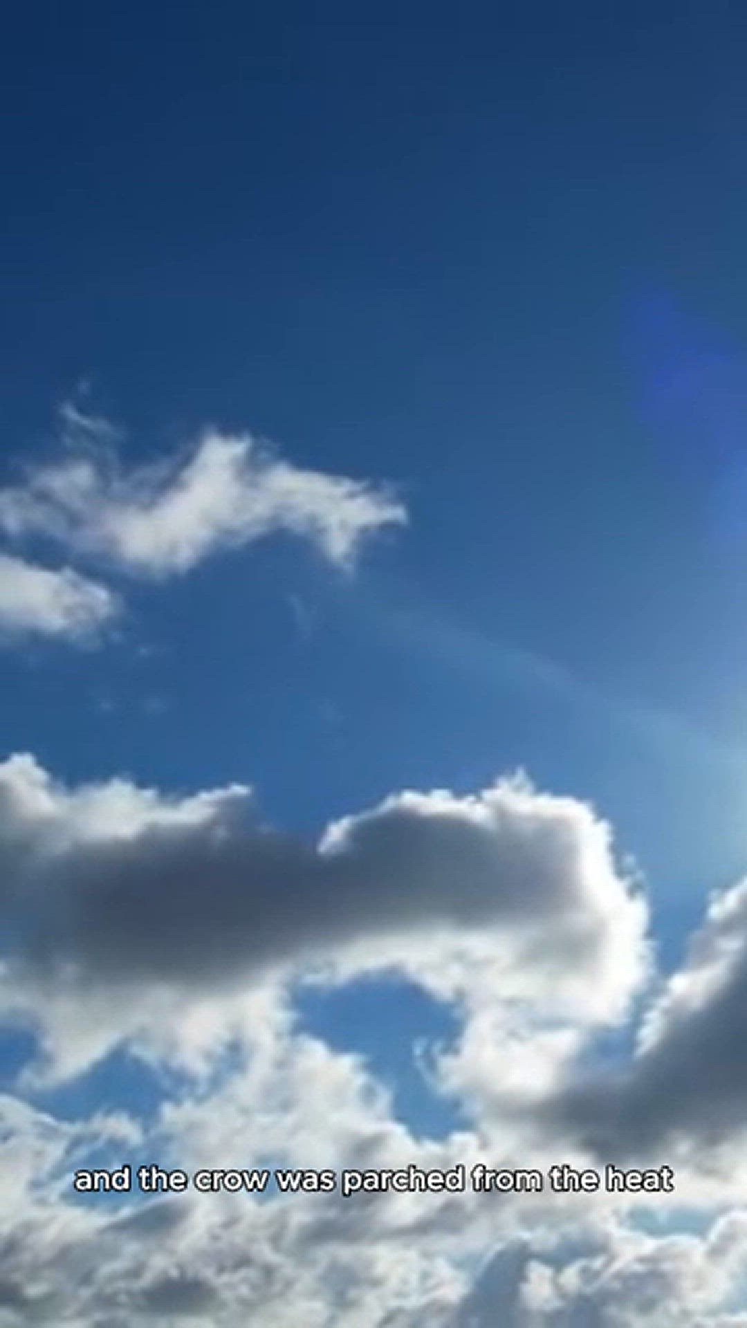 Video thumbnail for Thirsty crow story