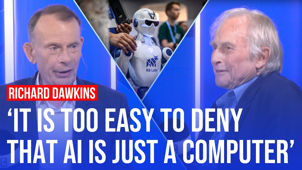 Video thumbnail for 'We are doomed' | Richard Dawkins on AI