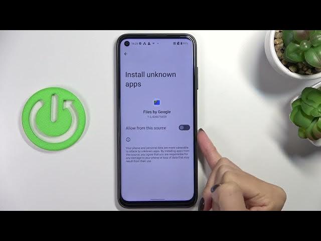 Video thumbnail for How to Allow Unknown Sources on HTC Desire 22 Pro - Install Unknown Apps