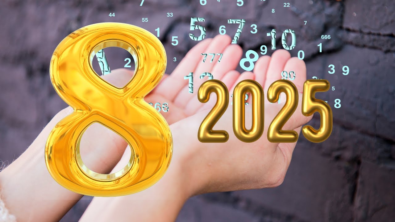 'Video thumbnail for Number 8 numerology 2025: video blog'
