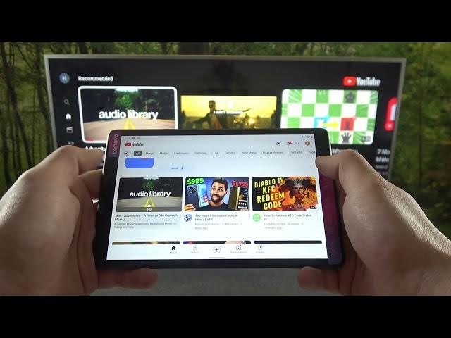 Video thumbnail for How To Screen Cast Using YouTube On Lenovo Tab M8 Gen 3