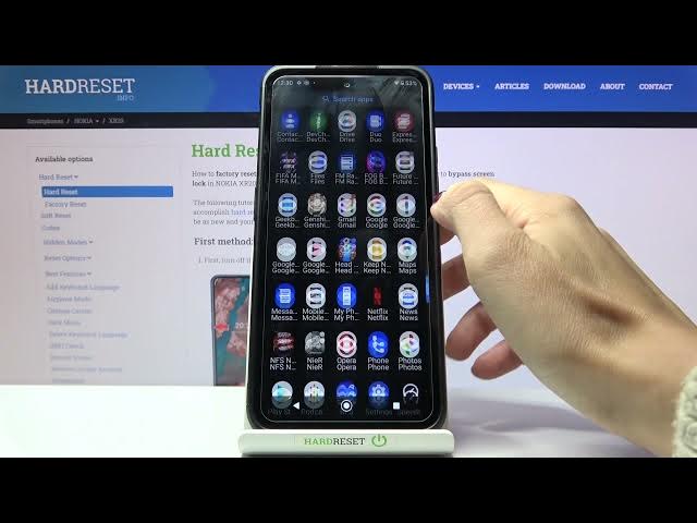 Video thumbnail for How to Restore Dial Pad Icon on Home Screen in NOKIA XR20 - Resore Icons