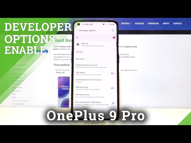 Video thumbnail for Developer Options in OnePlus 9 Pro – OEM Unlock & USB Debugging