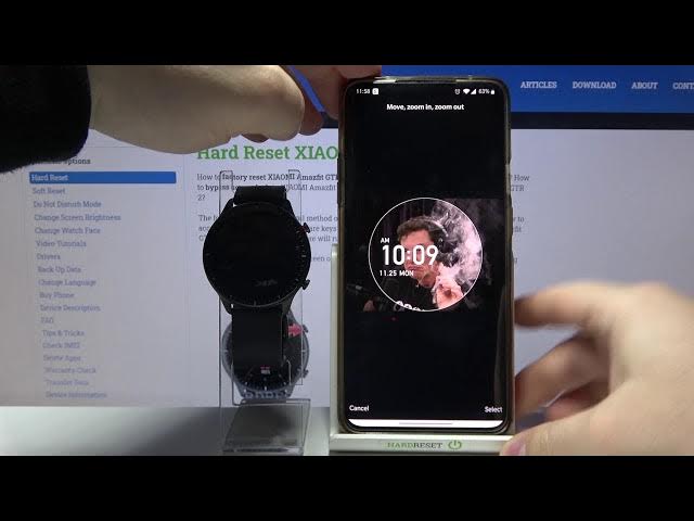 Video thumbnail for How to Change Watch Face in XIAOMI Amazfit GTR 2 – Refresh Watch Look
