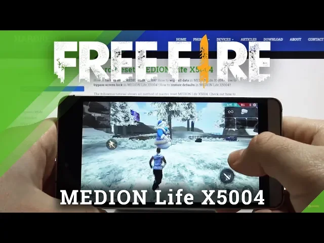 Video thumbnail for Garena Free Fire TEST on MEDION Life X5004 – High Graphic Checkup