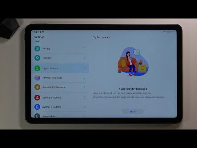 Video thumbnail for How to Check Total Screen Time on Huawei MatePad 10.4 – Verify Display Time