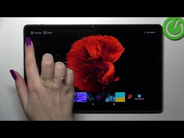 Video thumbnail for How to Change Wallpaper on LENOVO Tab P10 Plus? - Refresh Display