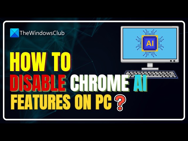 Video thumbnail for How to disable all AI features in Chrome browser on PC