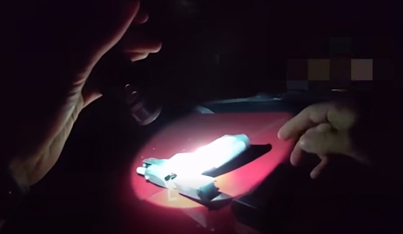 Video thumbnail for Body camera video shows Dutchess County man arrested with loaded gun and 2 children in car