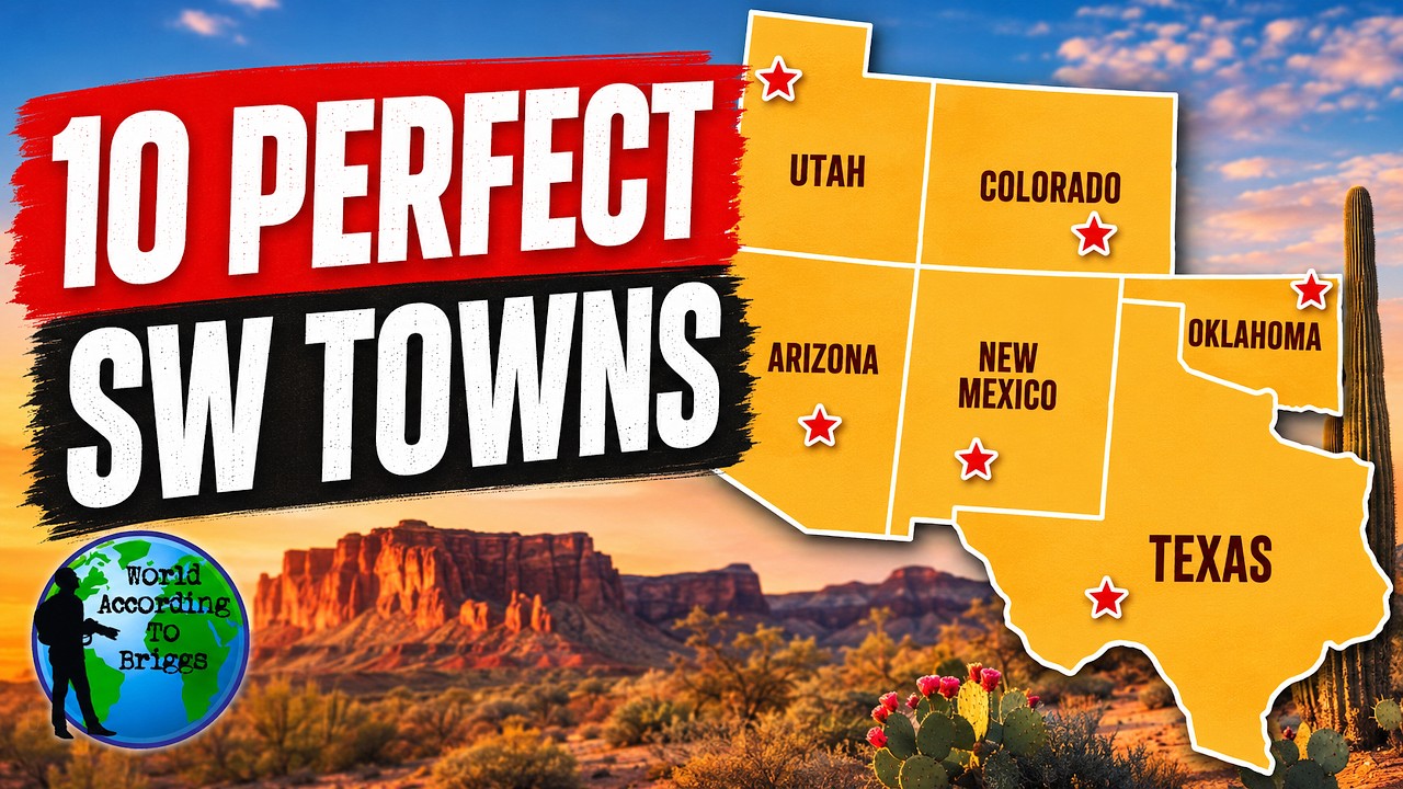 Video thumbnail for 10 Perfect Southwest Towns With Great Stats