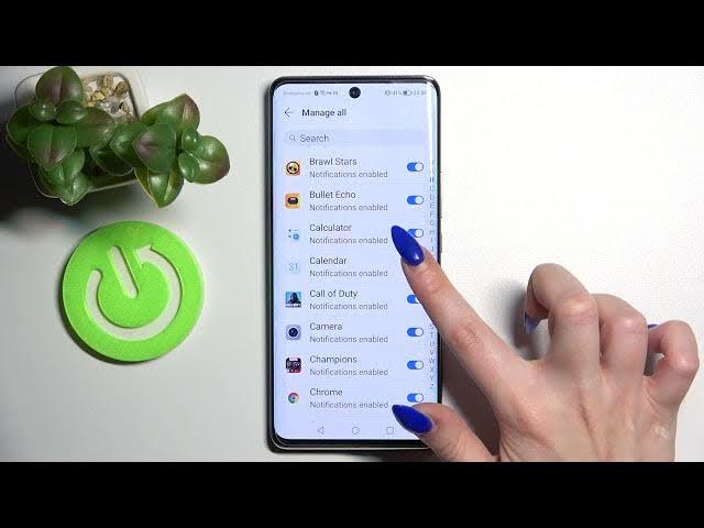Video thumbnail for How to Turn On/Off App Notifications on HONOR 50 – Manage Notifications