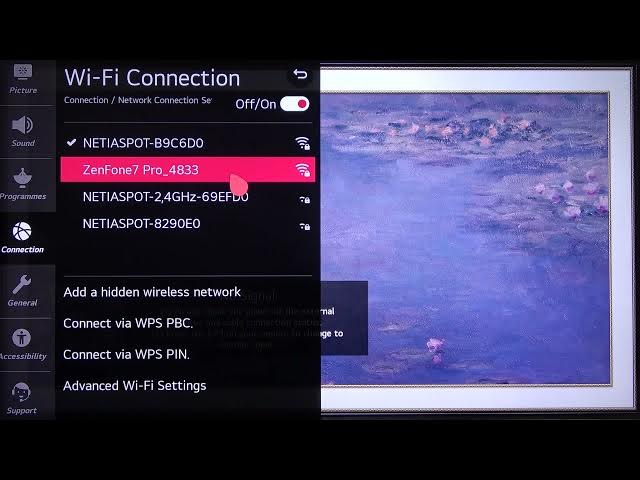 Video thumbnail for LG NanoCell TV - How to Connect to WiFi? LG 4K LED Smart TV (49NANO867NA)