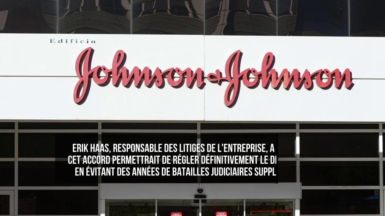 Video thumbnail for Johnson & Johnson propose 5,5 milliards de dollars pour mettre fin aux poursuites liées à son talc.