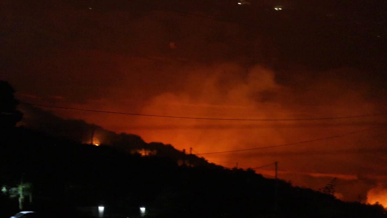 Video thumbnail for Italy: Dozens of wildfires sweep across Italy’s Sicily, forcing more than 100 to evacuate.