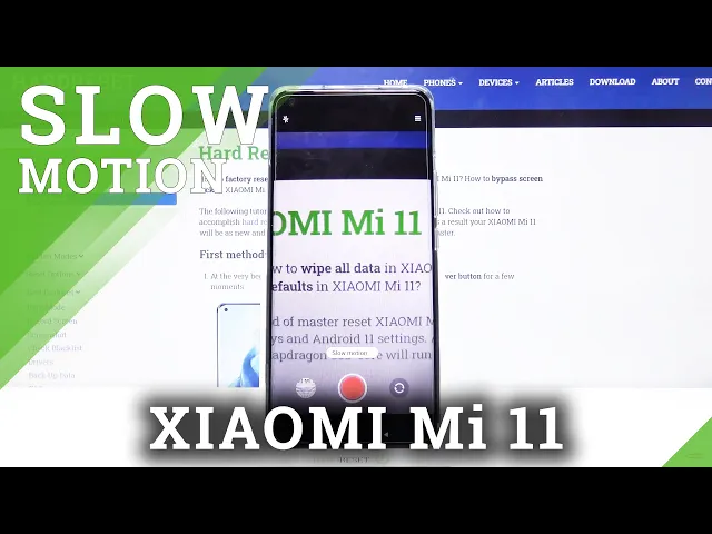 Video thumbnail for How to Record Slow Motion in XIAOMI Mi 11 – Record Slower Videos