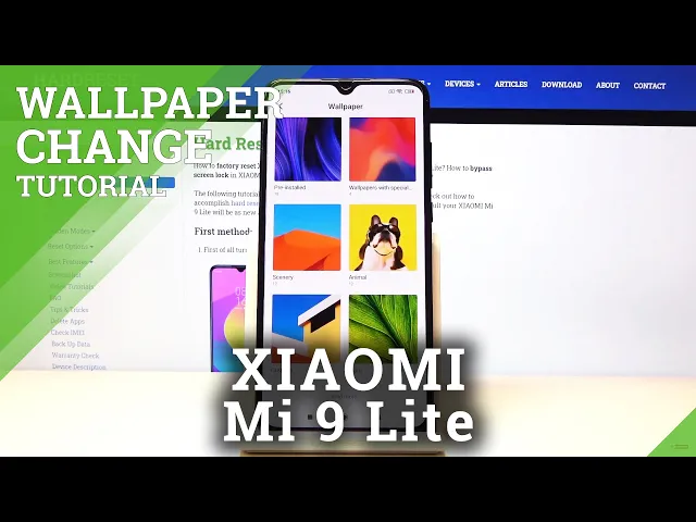 Video thumbnail for How to Change Wallpaper in XIAOMI Mi 9 Lite – Change Wallpaper
