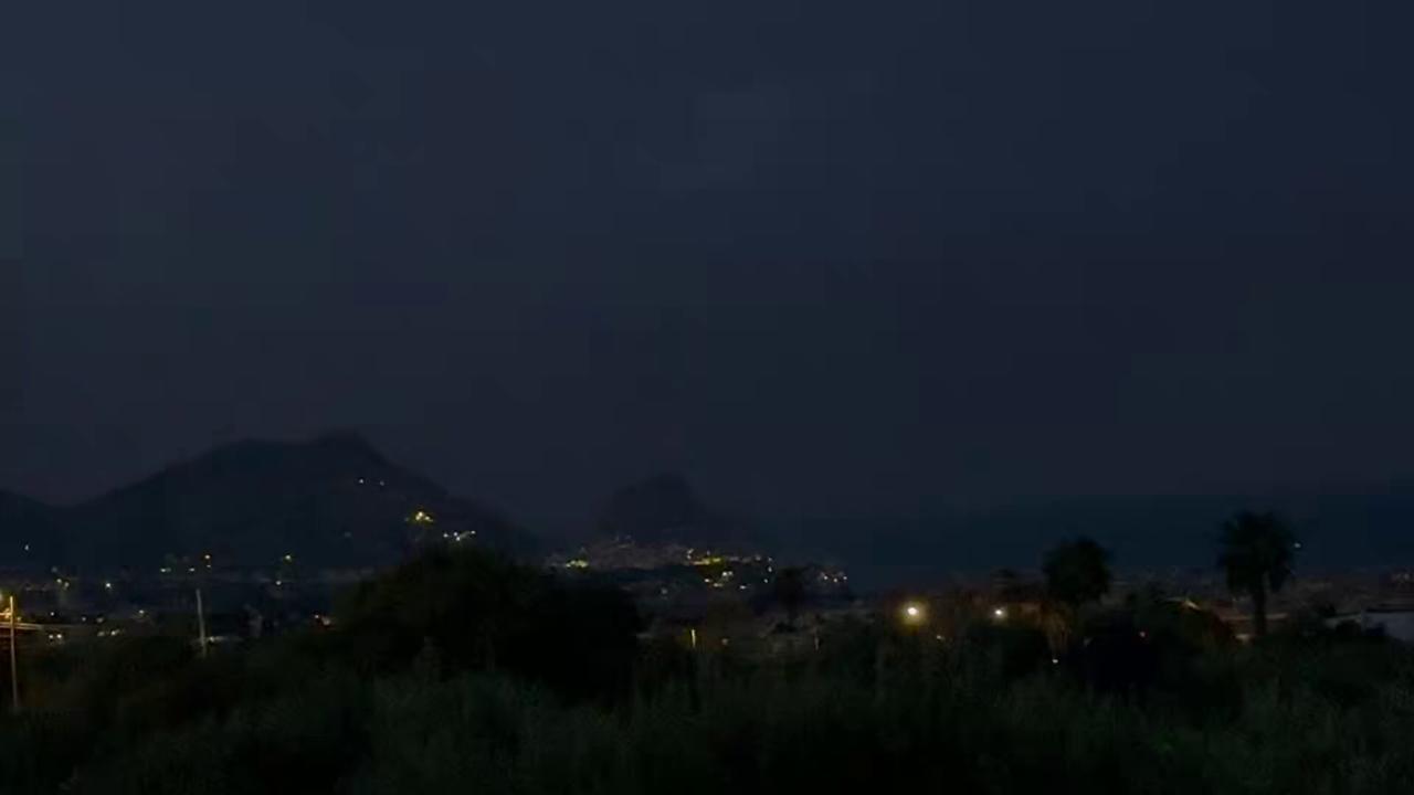 Video thumbnail for Italy: Continuous Lightning Flashes in Storm Clouds Over Altavilla Milicia.