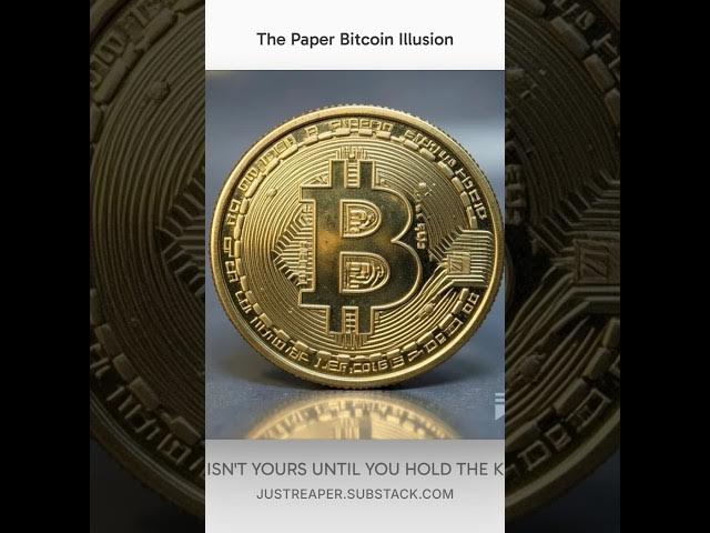 Video thumbnail for The Paper Bitcoin Illusion