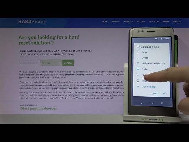 Video thumbnail for Alarm Tones on CAVION Base 5.0 – Available Sounds of Alarms