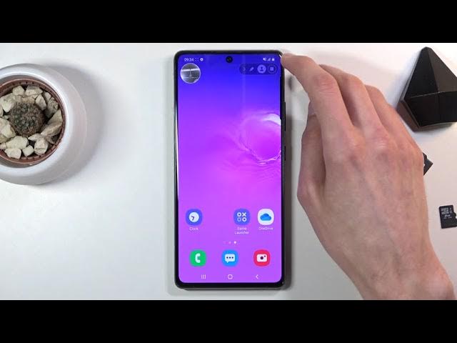 Video thumbnail for How to Use Screen Recorder in SAMSUNG Galaxy S10 Lite – Record Screen