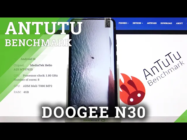 Video thumbnail for AnTuTu Benchmark & Performance Checkup on Doogee N30