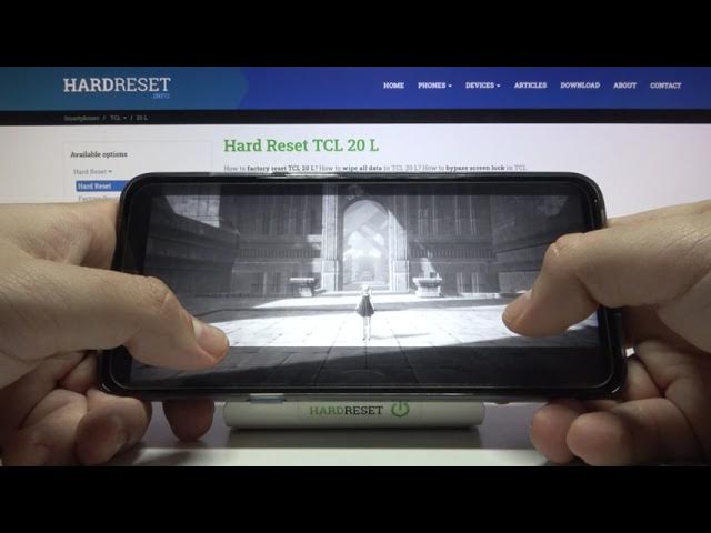 Video thumbnail for Nier Reincarnation on TCL 20 L – Gameplay Check