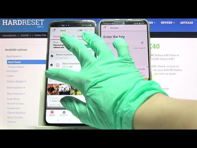 Video thumbnail for How to Transfer Data from Android Device to Xiaomi Redmi K40 – Move Data With Send Anywhere