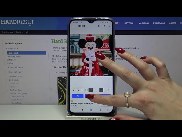 Video thumbnail for How to Download Pictures from Instagram in Poco M3 – Repost for Instagram