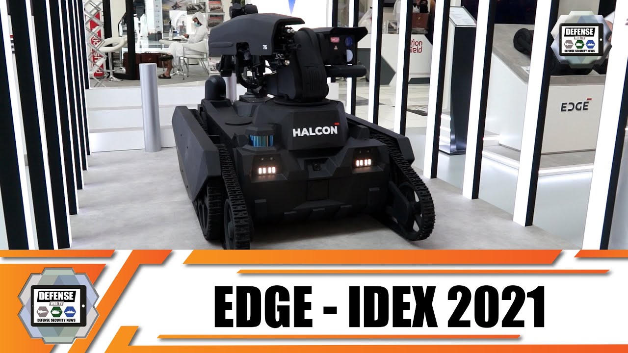 'Video thumbnail for Scorpio-M Scorpio-S made in UAE UGV NIMR Ajban Unmanned Ground Armed Robotic Vehicle ADASI EDGE'