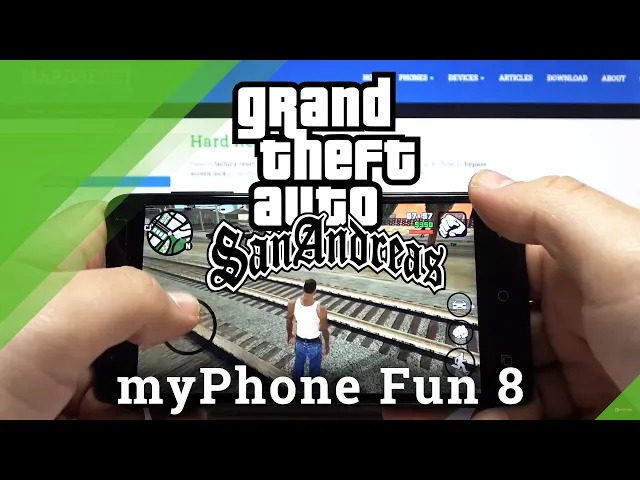Video thumbnail for GTA San Andreas on myPhone Fun 8 – High Graphics Checkup