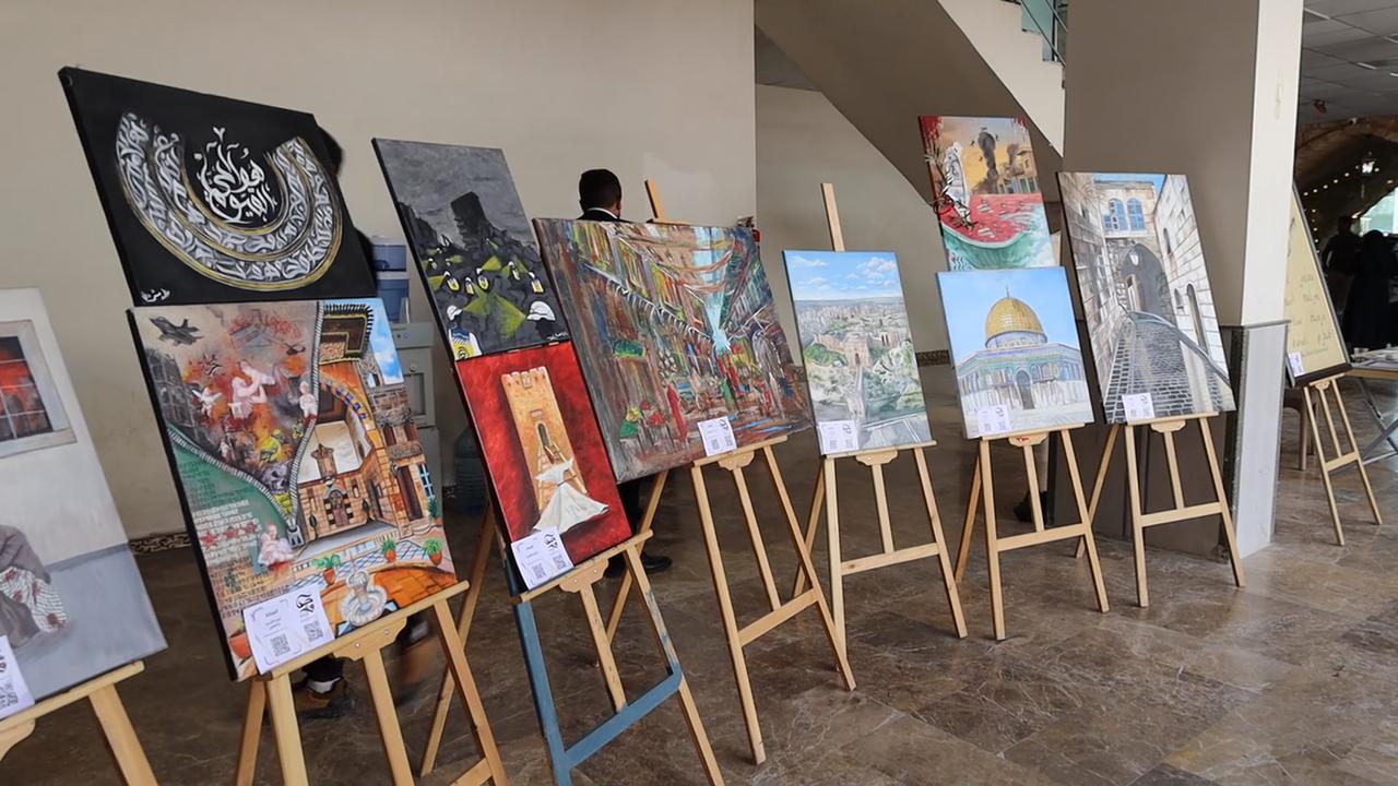 Video thumbnail for Syria: Fourth Idlib Book Fair Opens 8.