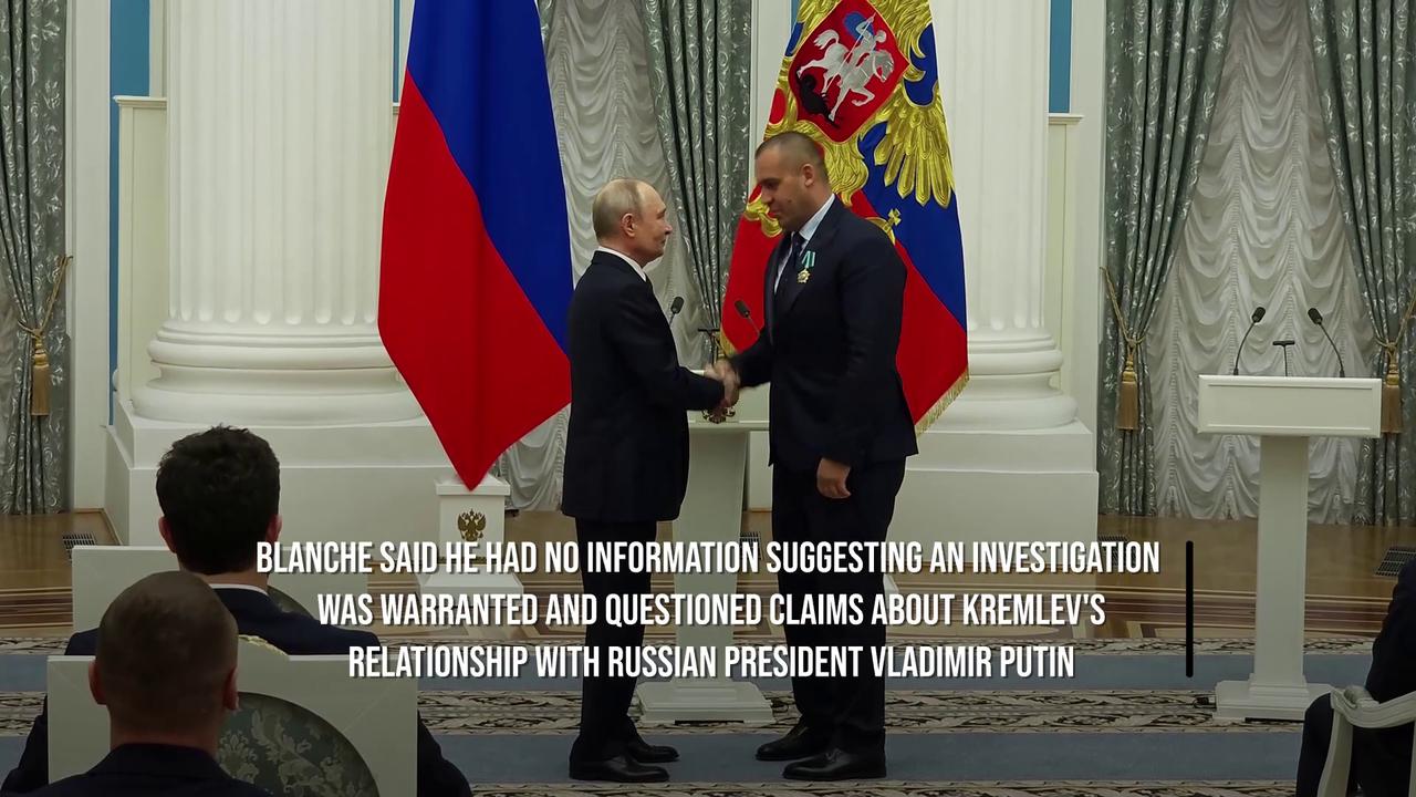 Video thumbnail for Blanche Says Investigation Into Russian Oligarch's Gift To Trump Jr Is Unlikely.