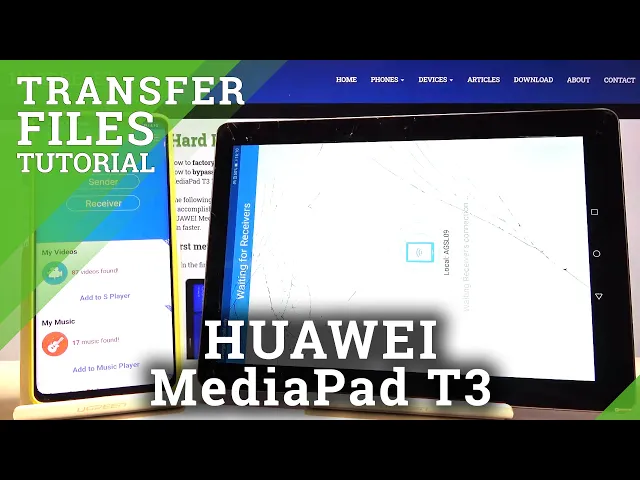 Video thumbnail for Transfer Data from Huawei MediaPad T3 to Android Device