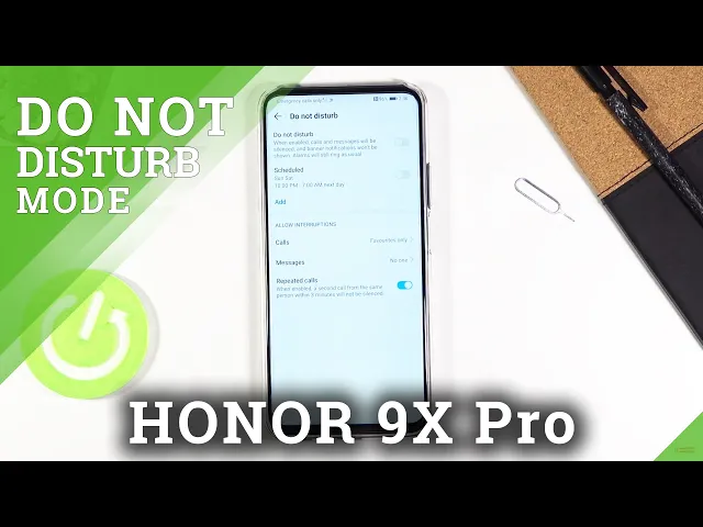 Video thumbnail for How to Enable DND Mode in Honor 9X Pro – Silent Mode