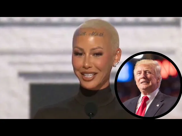 Video thumbnail for Amber Rose Gave a Speech in Support of Donald Trump at the RNC.