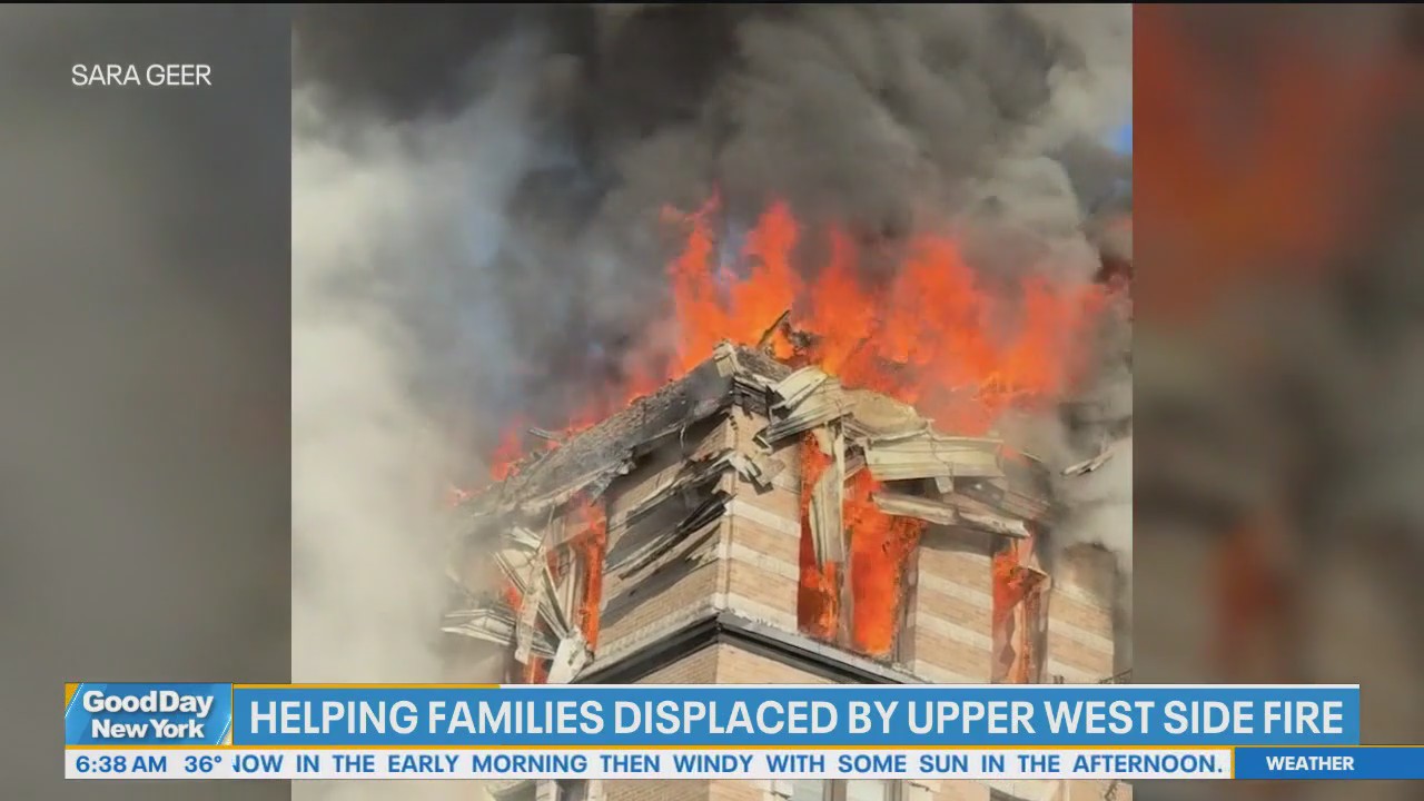 Video thumbnail for Upper West Side community rallies after fire displaces 46 residents