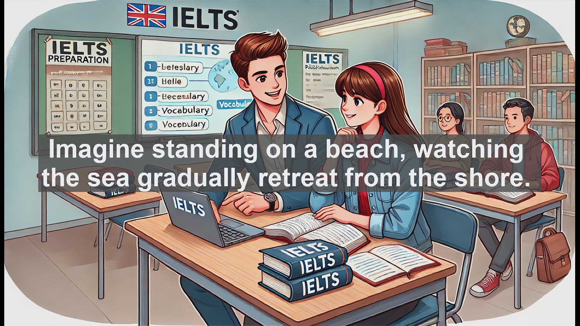 'Video thumbnail for 2000 Must Know IELTS 9.0 Vocabulary - Master 'Ebb': Boost Your IELTS Score with This Versatile Word'