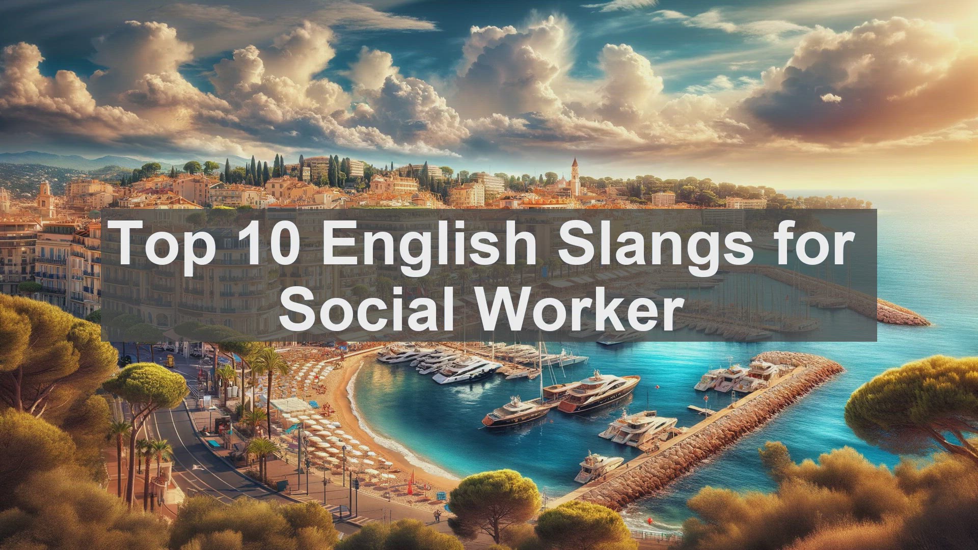 'Video thumbnail for Top 10 English Slangs for Social Worker'
