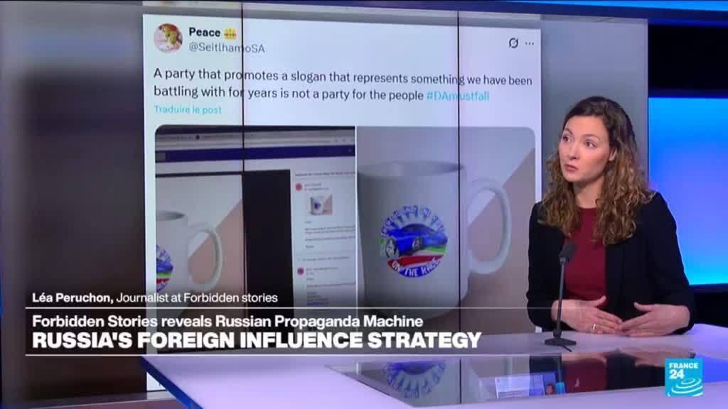 Video thumbnail for Secret documents reveal Russia’s cross-continental disinformation campaign