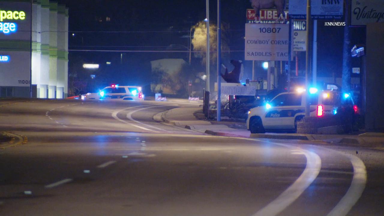 Video thumbnail for US, Phoenix: Phoenix Vehicle Vs Pedestrian Collision Closes Cave Creek Road.