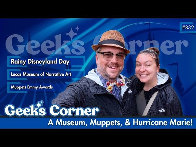 Video thumbnail for A Museum, Muppets, & Hurricane Marie - GEEKS CORNER #832