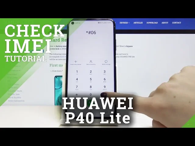 Video thumbnail for HUAWEI P40 Lite IMEI Number & Serial Number | Free IMEI Number Checker