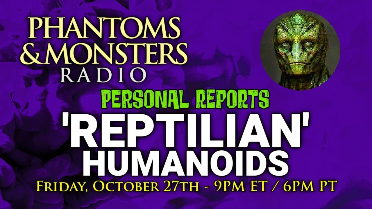 'Video thumbnail for 'REPTILIAN HUMANOIDS' - CAVE DWELLERS? ALIEN OVERLORDS? - LIVE Chat - Q & A - Lon Strickler (Host)'