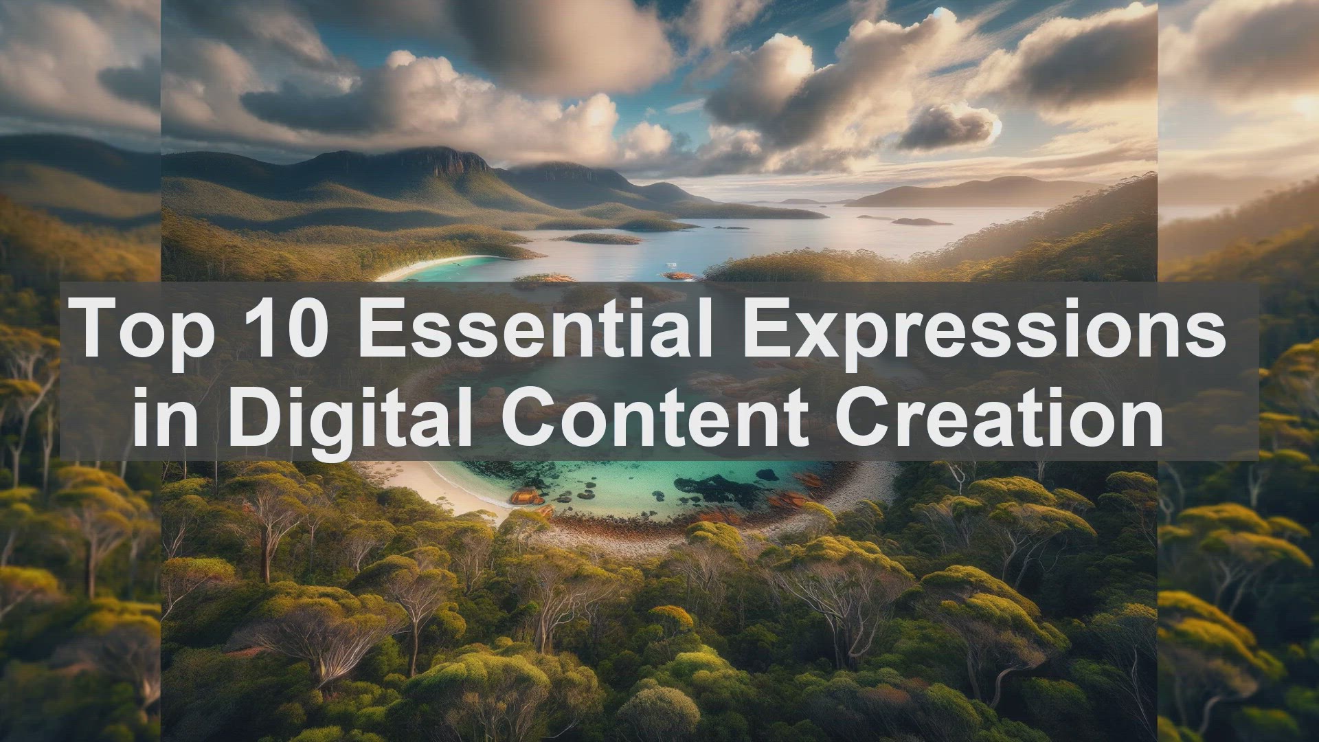 'Video thumbnail for Top 10 Essential Expressions in Digital Content Creation'