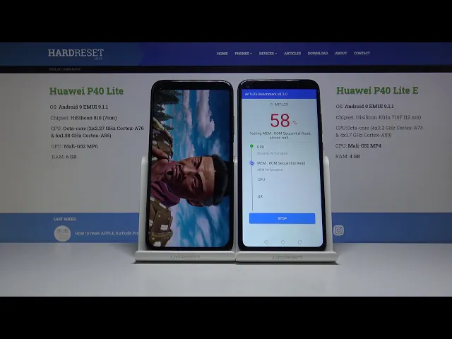 Video thumbnail for HUAWEI P40 Lite vs HUAWEI P40 Lite E - BENCHMARK ANTUTU TEST